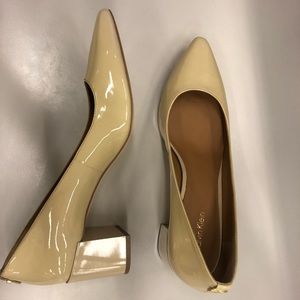 Tan Calvin Klein Genoveva Heels